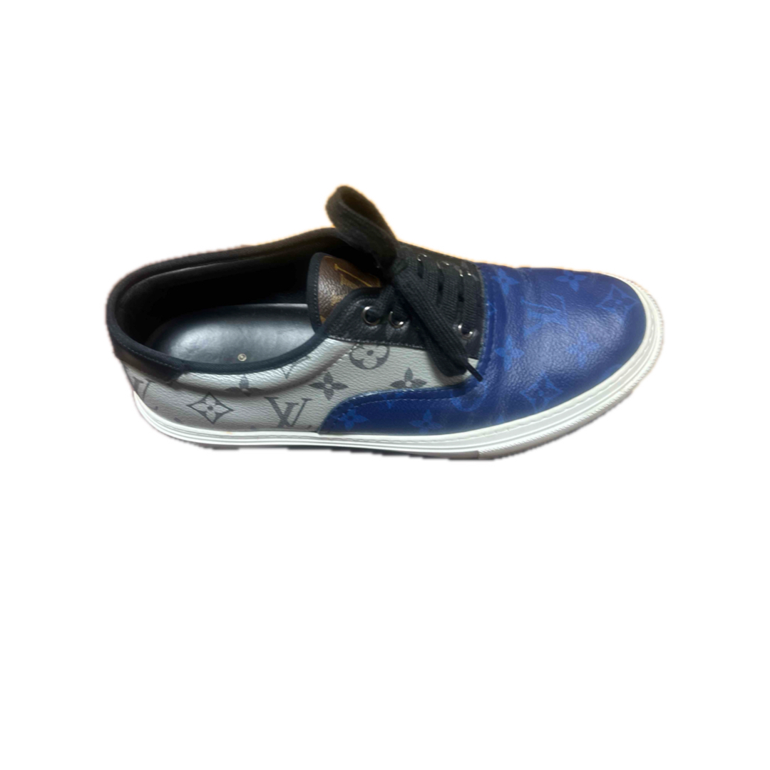 LOUIS VUITTON - LOUIS VUITTON (美品)レザースニーカー LOUIS VUITTON - LOUIS VUITTON (美品)レザースニーカー