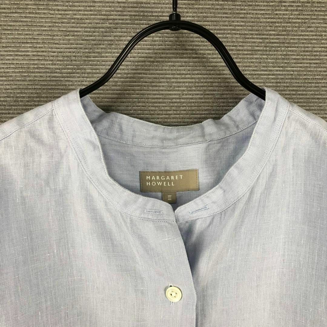 MARGARET HOWELL - MARGARET HOWELL SHIRTING LINEN バンド MARGARET HOWELL - MARGARET HOWELL SHIRTING LINEN バンド
