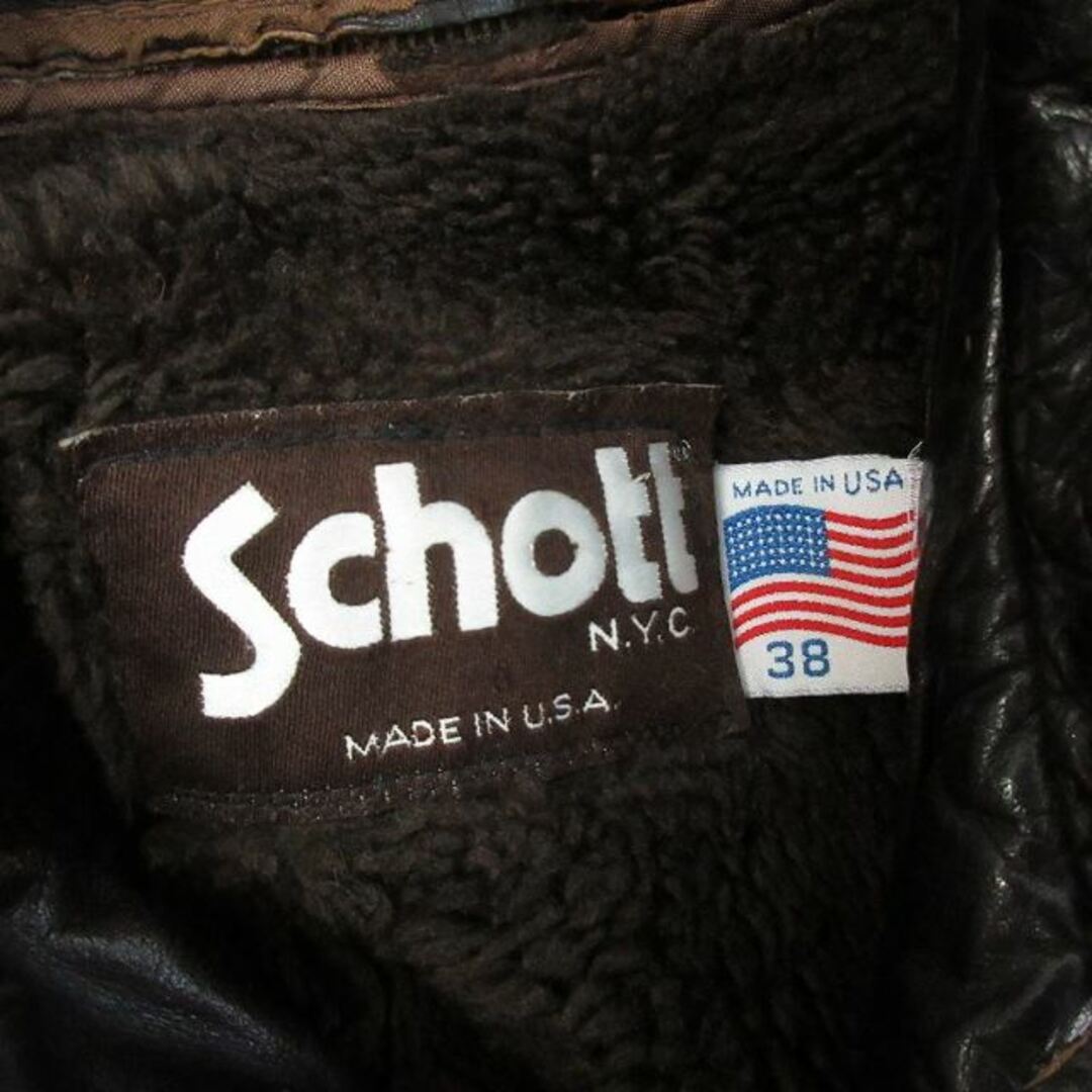 schott - ショット ヴィンテージ 80s シングルライダース schott - ショット ヴィンテージ 80s シングルライダース