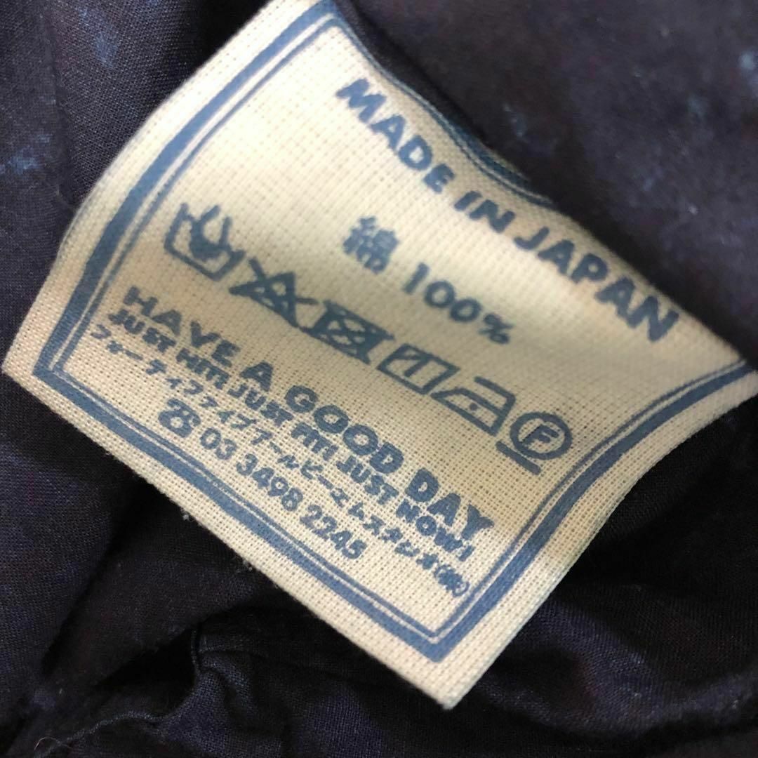 45R - 45R タペット森花プリントフリルブラウス ブルーの通販 by 45R - 45R タペット森花プリントフリルブラウス ブルーの通販 by