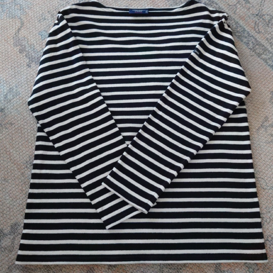SAINT JAMES - 良品 ウェッソン ブラック×ホワイト T4 セント SAINT JAMES - 良品 ウェッソン ブラック×ホワイト T4 セント