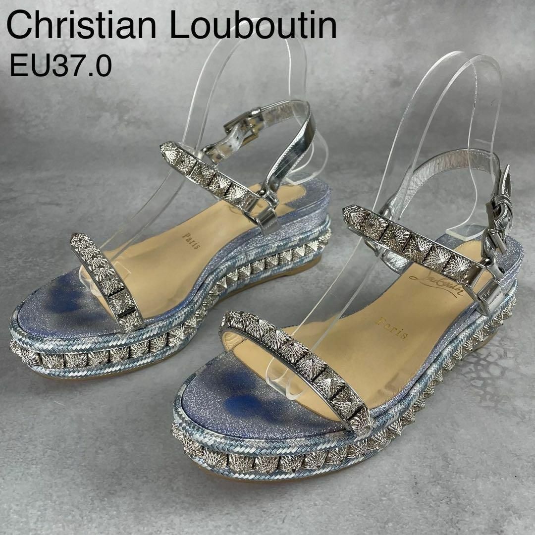 Christian Louboutin - ☆美品 クリスチャン ルブタン Pyraclou Christian Louboutin - ☆美品 クリスチャン ルブタン Pyraclou