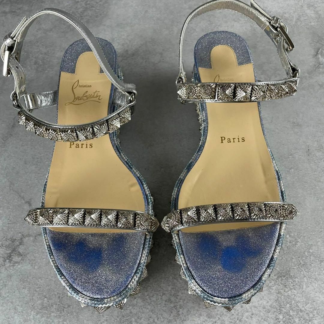 Christian Louboutin - ☆美品 クリスチャン ルブタン Pyraclou Christian Louboutin - ☆美品 クリスチャン ルブタン Pyraclou