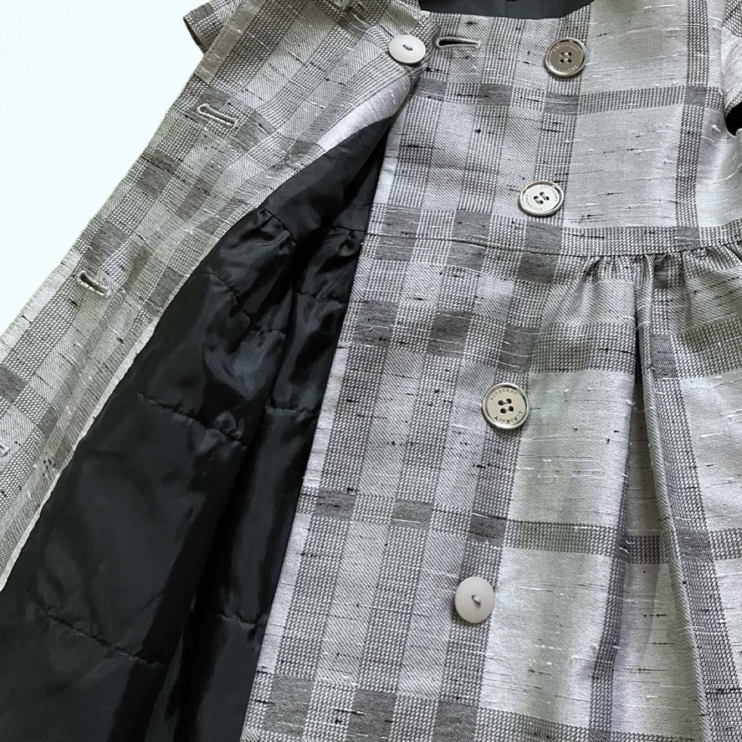 BURBERRY - 新品◇バーバリーロンドン 130A シルク混 ドレス BURBERRY - 新品◇バーバリーロンドン 130A シルク混 ドレス