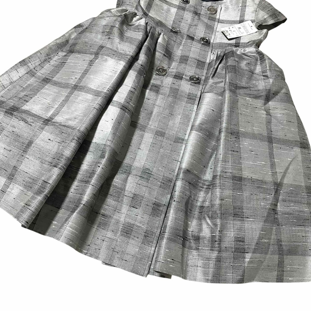BURBERRY - 新品◇バーバリーロンドン 130A シルク混 ドレス BURBERRY - 新品◇バーバリーロンドン 130A シルク混 ドレス