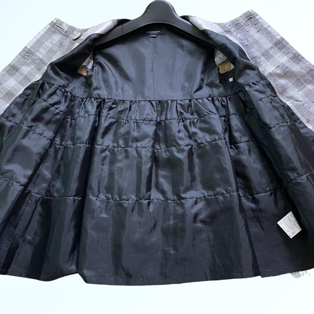 BURBERRY - 新品◇バーバリーロンドン 130A シルク混 ドレス BURBERRY - 新品◇バーバリーロンドン 130A シルク混 ドレス