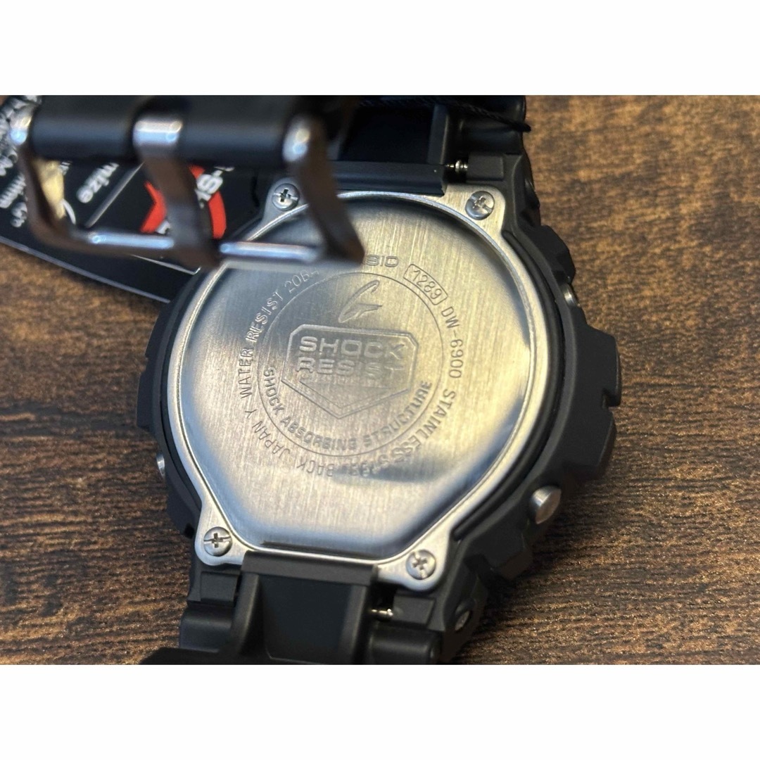 CASIO G-SHOCK DW-6900 スネーク ブラック