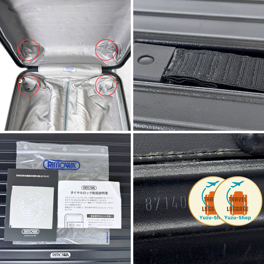 RIMOWA - リモワ サルサ 25L 4輪 機内持ち込み ビジネス RIMOWA - リモワ サルサ 25L 4輪 機内持ち込み ビジネス