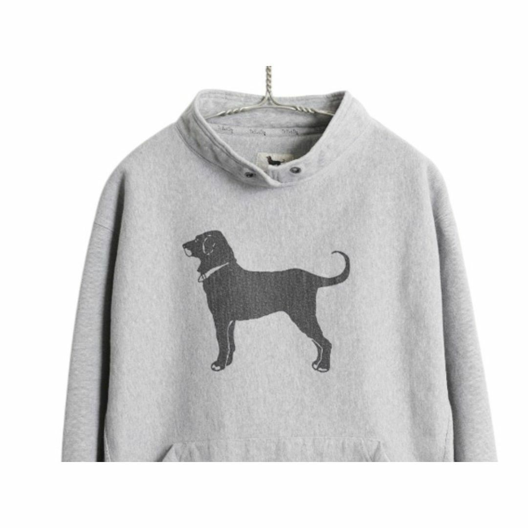 00s The Black Dog ドッグ プリント ハイネック スウェット 00s The Black Dog ドッグ プリント ハイネック スウェット