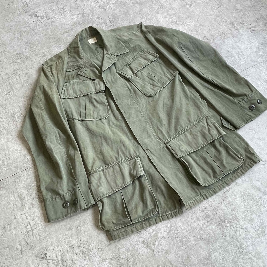 MILITARY - (珍) XS-R 70s ジャングルファティーグ 5th ダメージ MILITARY - (珍) XS-R 70s ジャングルファティーグ 5th ダメージ