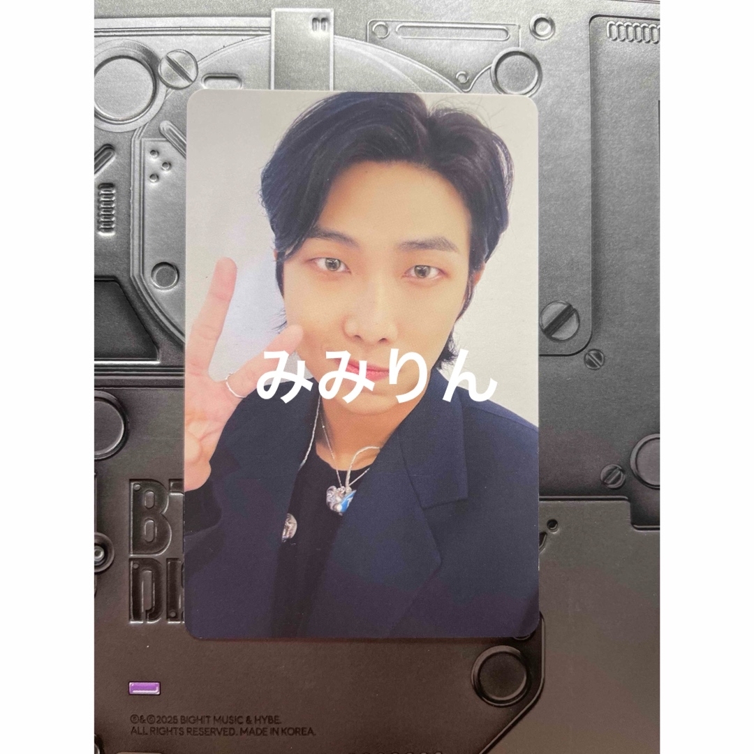 防弾少年団(BTS) - BTS 7 Moments トレカ FC特典 RM ナムジュン 防弾少年団(BTS) - BTS 7 Moments トレカ FC特典 RM ナムジュン