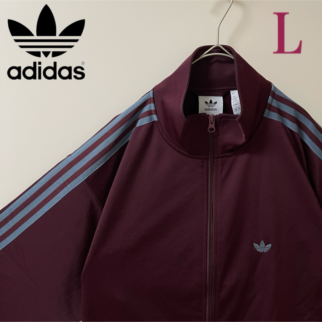 adidas Originals - 美品 L】アディダス刺繍トラックジャケット adidas Originals - 美品 L】アディダス刺繍トラックジャケット
