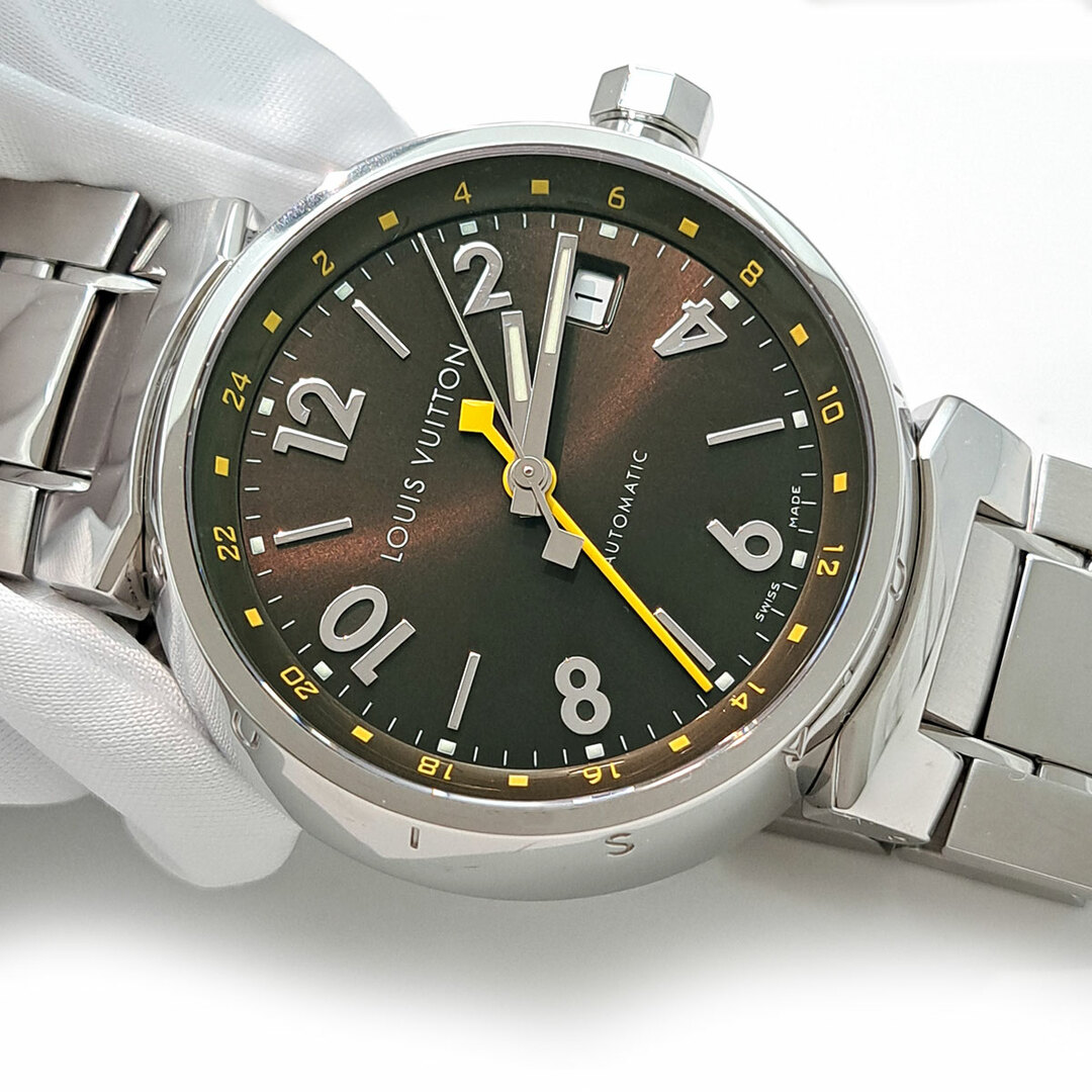 LOUIS VUITTON - ルイヴィトン タンブール GMT オートマティック LOUIS VUITTON - ルイヴィトン タンブール GMT オートマティック