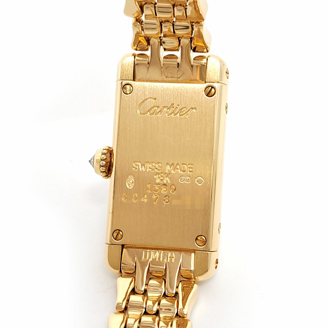 Cartier - カルティエ タンクアロンジェ ダイヤベゼル WB3005K3 Cartier - カルティエ タンクアロンジェ ダイヤベゼル WB3005K3