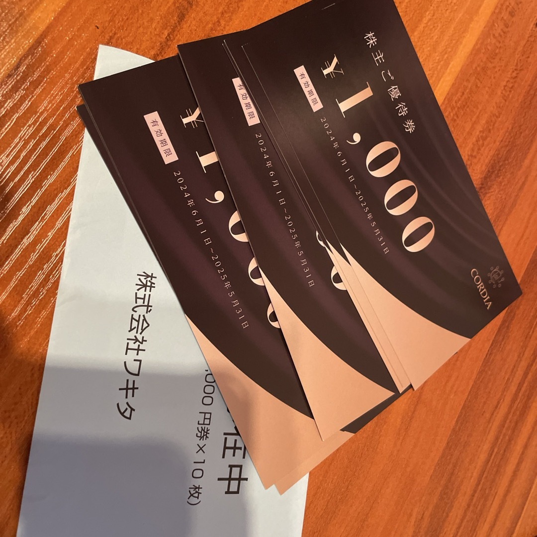 ワキタ 株主優待 1万円分の通販 by na|ラクマ ワキタ 株主優待 1万円分の通販 by na|ラクマ
