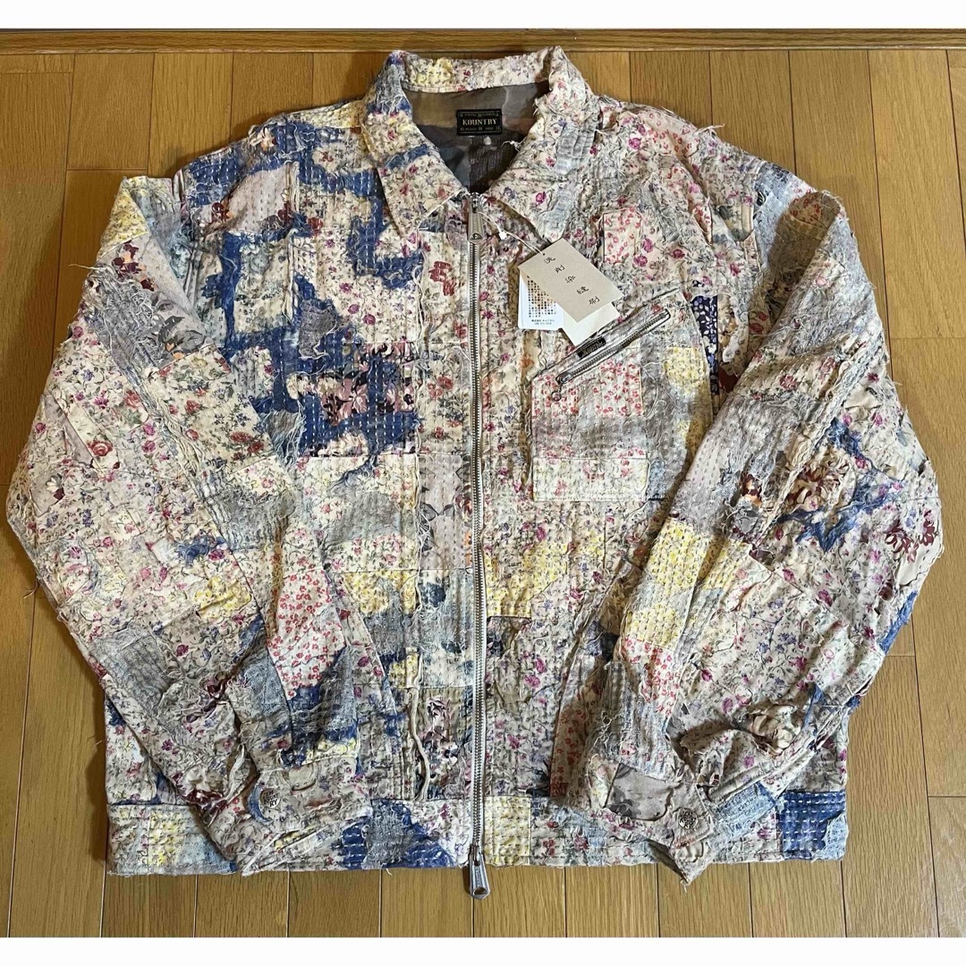 KAPITAL - 新品 KAPITAL シャンペトルBOROバージンマリアZIP UP KAPITAL - 新品 KAPITAL シャンペトルBOROバージンマリアZIP UP