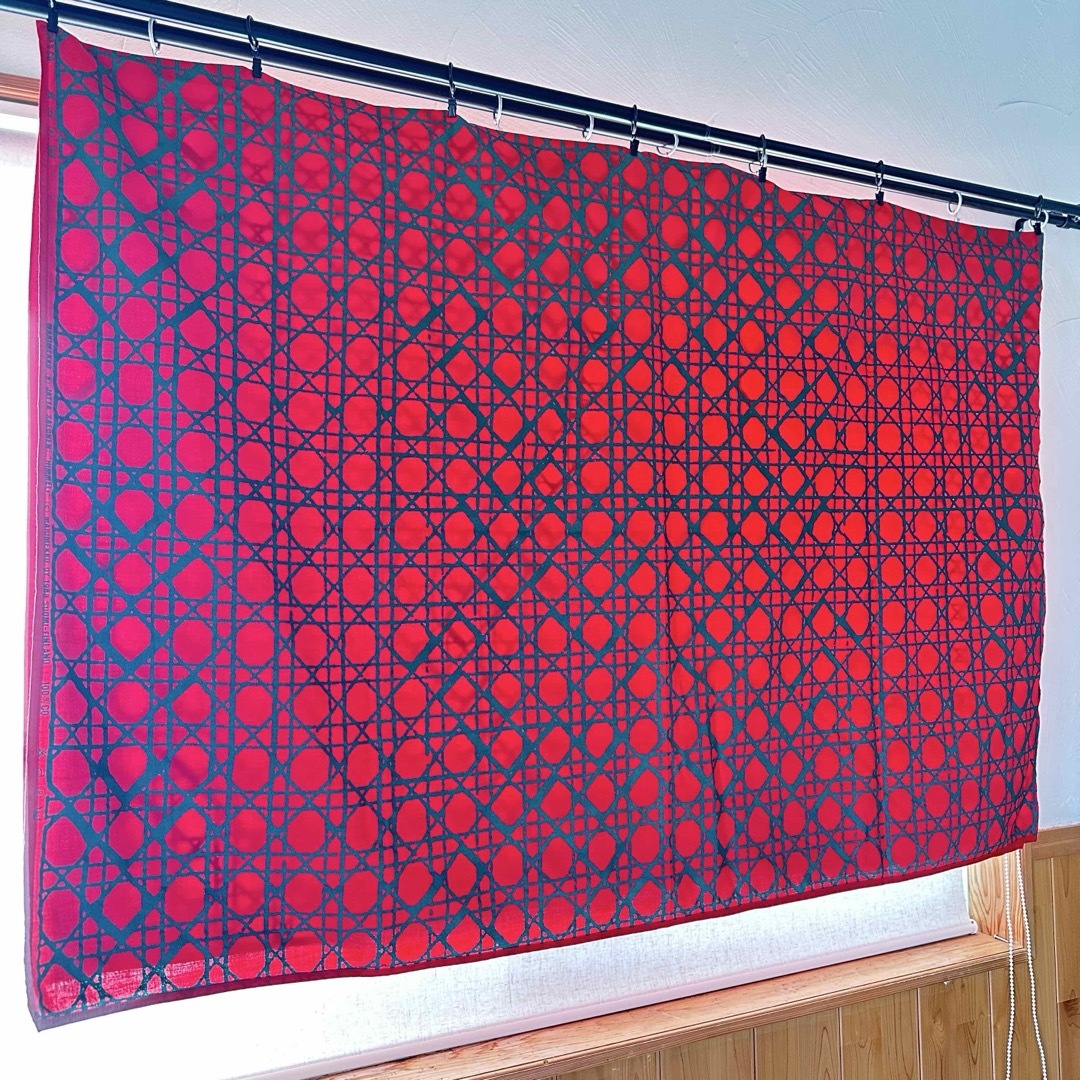 marimekko(マリメッコ)のマリメッコ　ヴィンテージ　レア　生地　ヒンメリ　HIMMELI ハンドメイドの素材/材料(生地/糸)の商品写真