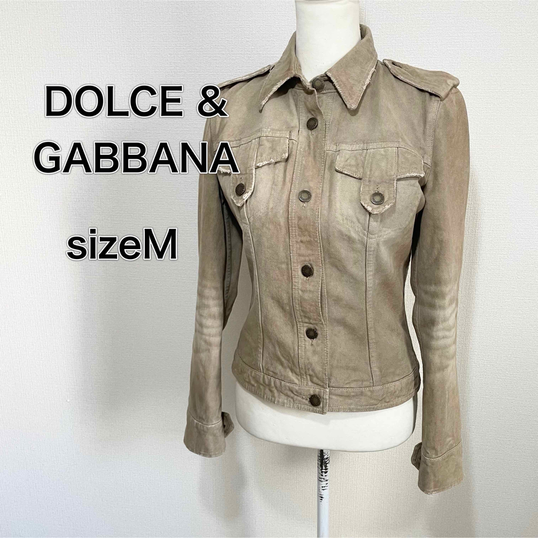 DOLCE&GABBANA - サイズM ドルガバ ジージャン デニムジャケット DOLCE&GABBANA - サイズM ドルガバ ジージャン デニムジャケット