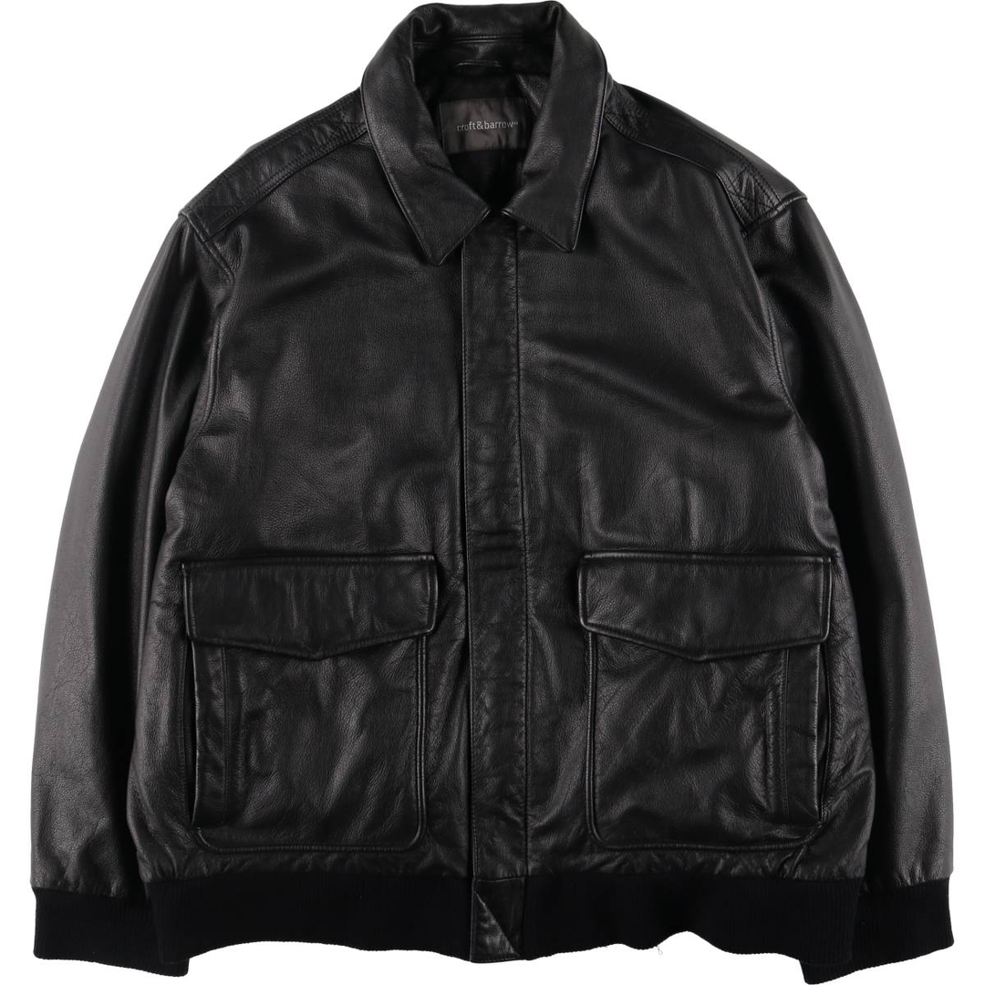 古着 90~00年代 クラフトアンドバロー CROFT&BARROW A-2タイプ 古着 90~00年代 クラフトアンドバロー CROFT&BARROW A-2タイプ