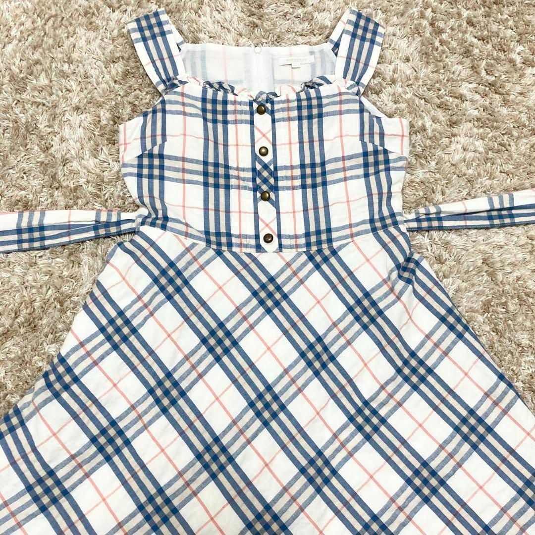 BURBERRY - バーバリー 160 春夏物ワンピース ノバチェック BURBERRY - バーバリー 160 春夏物ワンピース ノバチェック