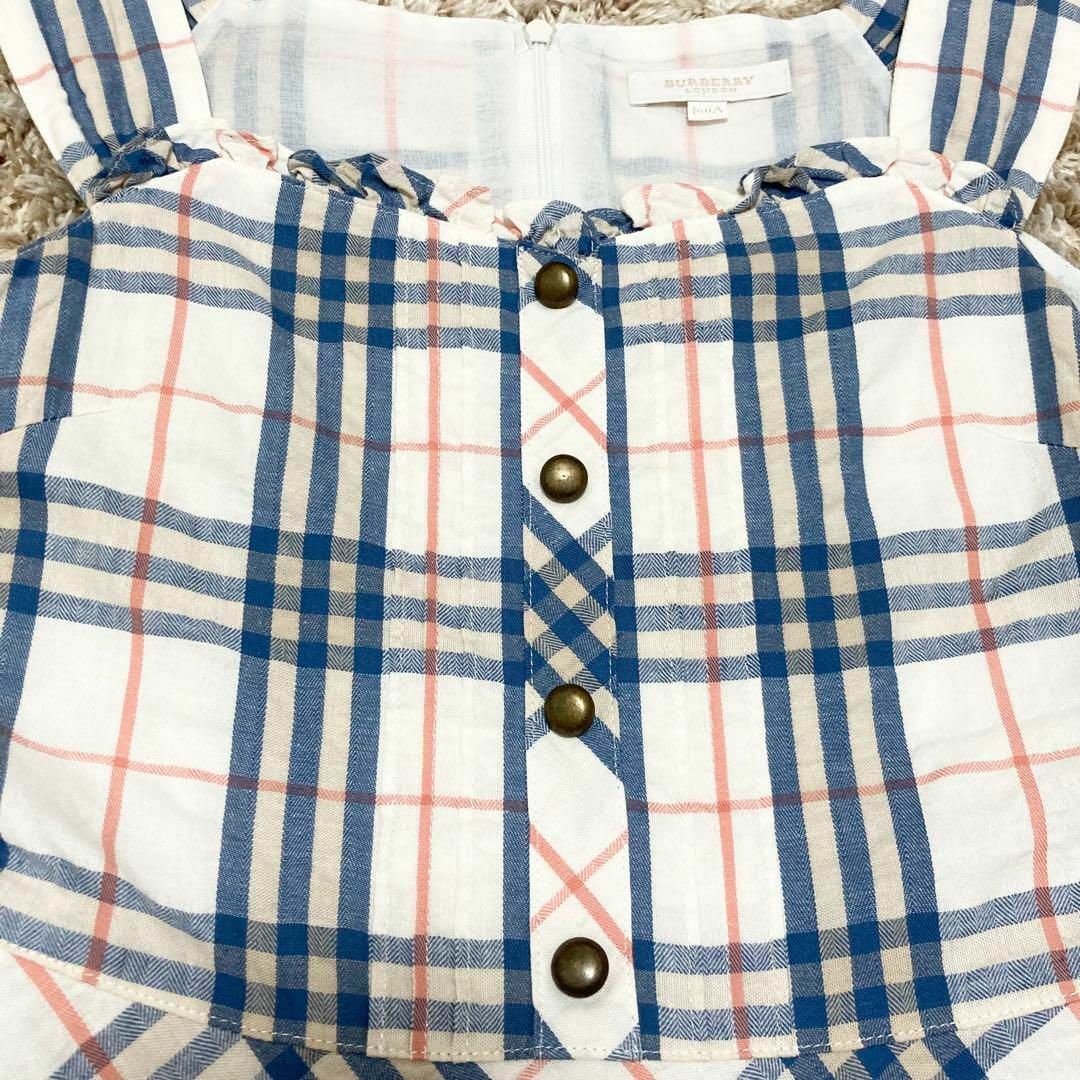 BURBERRY - バーバリー 160 春夏物ワンピース ノバチェック BURBERRY - バーバリー 160 春夏物ワンピース ノバチェック