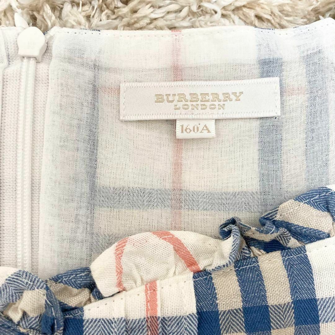 BURBERRY - バーバリー 160 春夏物ワンピース ノバチェック BURBERRY - バーバリー 160 春夏物ワンピース ノバチェック