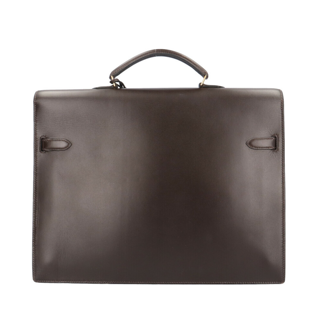 HERMES - エルメス ケリーデペッシュ38 ビジネスバッグ ボックス HERMES - エルメス ケリーデペッシュ38 ビジネスバッグ ボックス