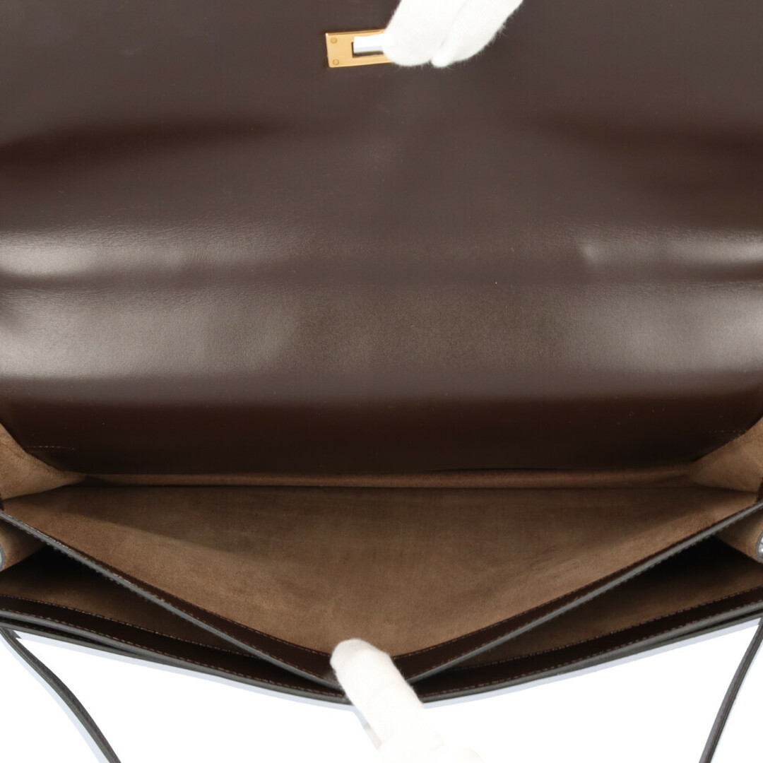 HERMES - エルメス ケリーデペッシュ38 ビジネスバッグ ボックス HERMES - エルメス ケリーデペッシュ38 ビジネスバッグ ボックス