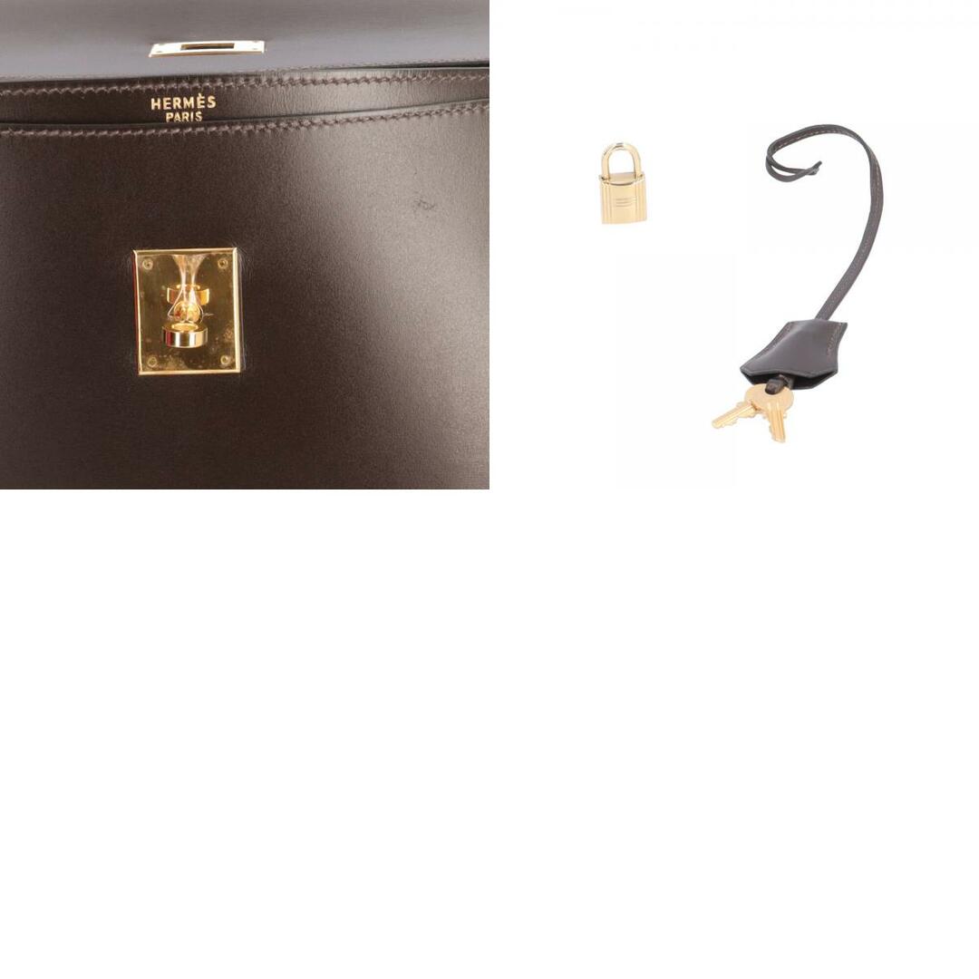 HERMES - エルメス ケリーデペッシュ38 ビジネスバッグ ボックス HERMES - エルメス ケリーデペッシュ38 ビジネスバッグ ボックス