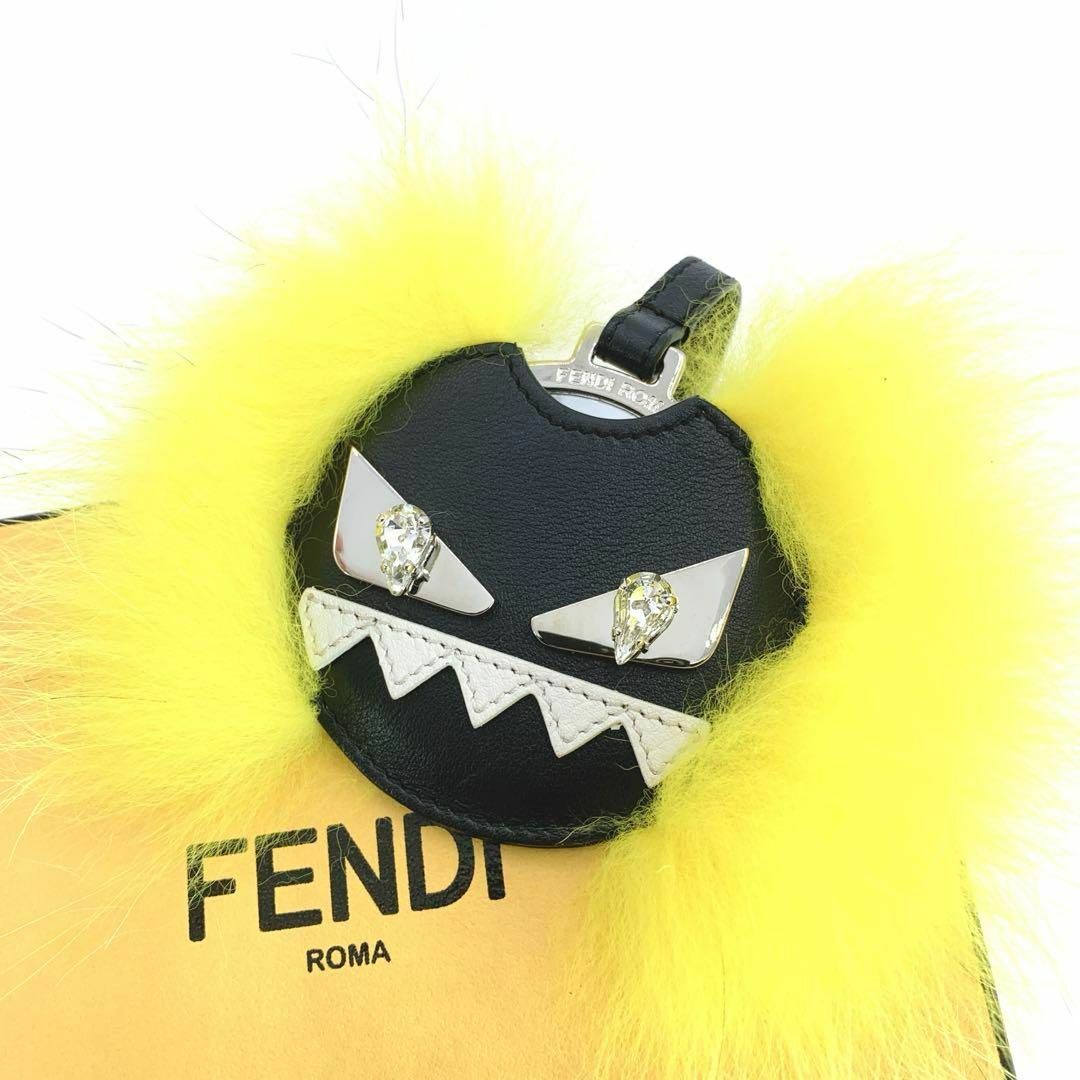 FENDI - FENDI フェンディ バグズ モンスター チャーム ミラー FENDI - FENDI フェンディ バグズ モンスター チャーム ミラー
