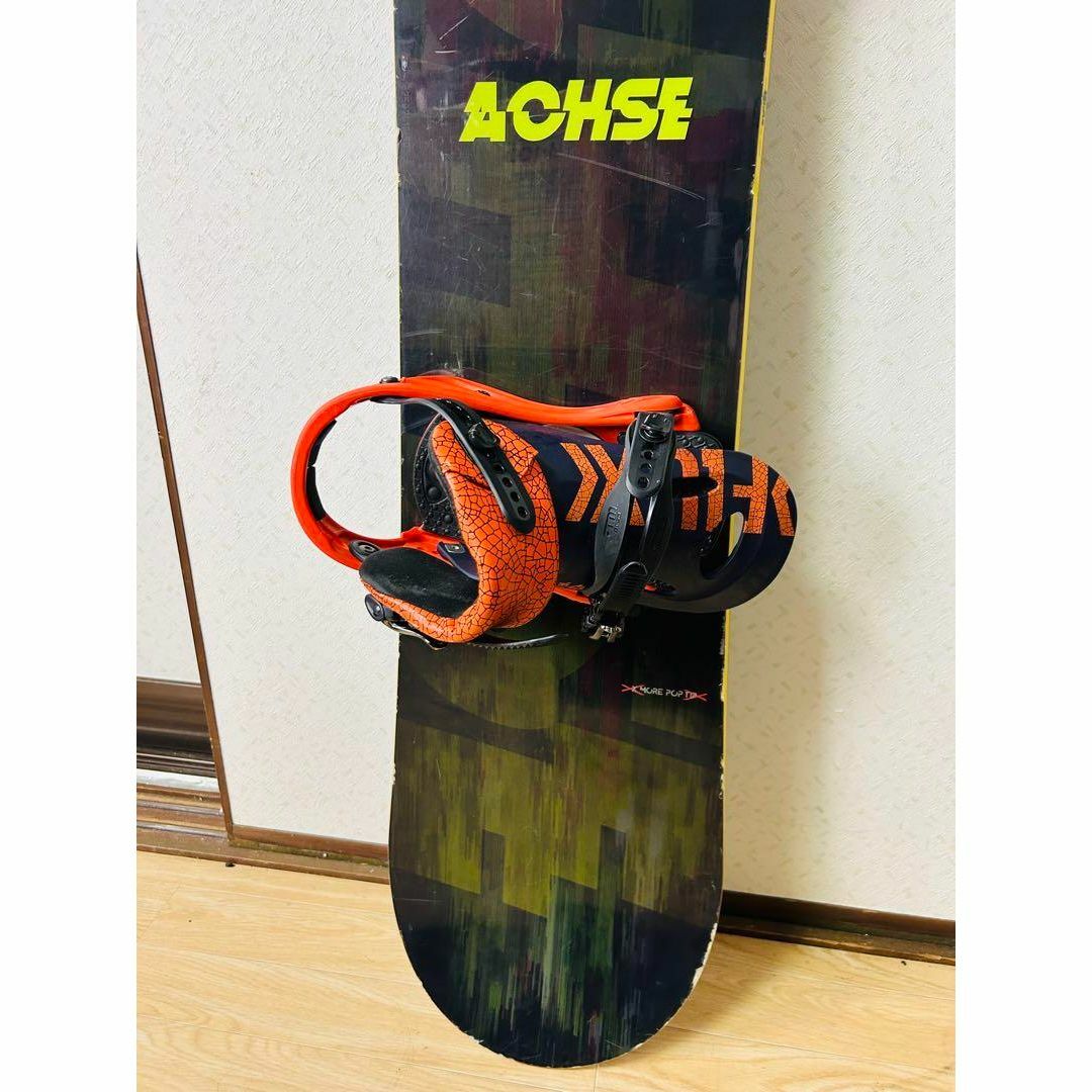 YONEX ACHSE 150cm スノーボード 板 フラックス ビンディングの YONEX ACHSE 150cm スノーボード 板 フラックス ビンディングの