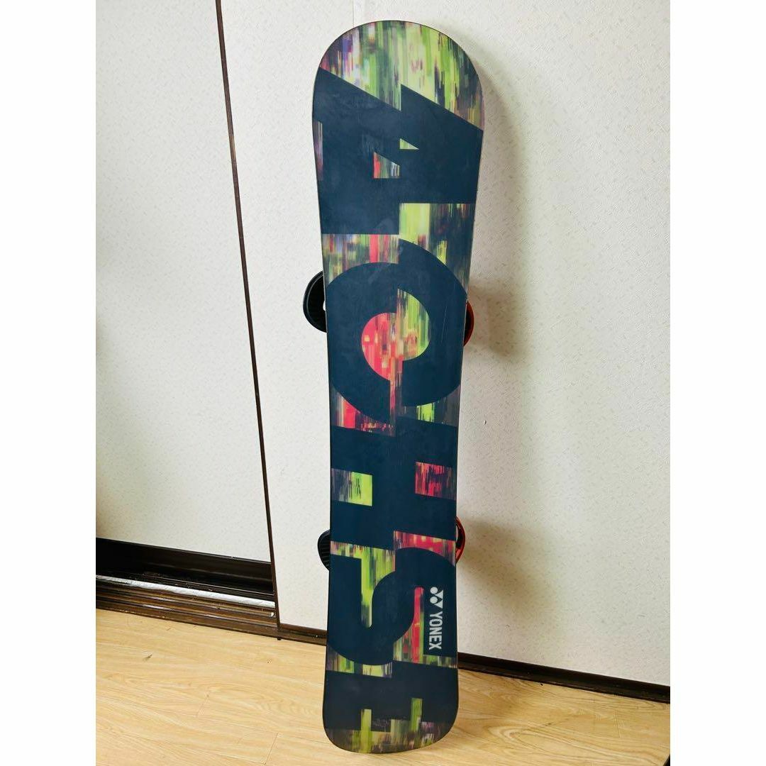YONEX ACHSE 150cm スノーボード 板 フラックス ビンディングの YONEX ACHSE 150cm スノーボード 板 フラックス ビンディングの
