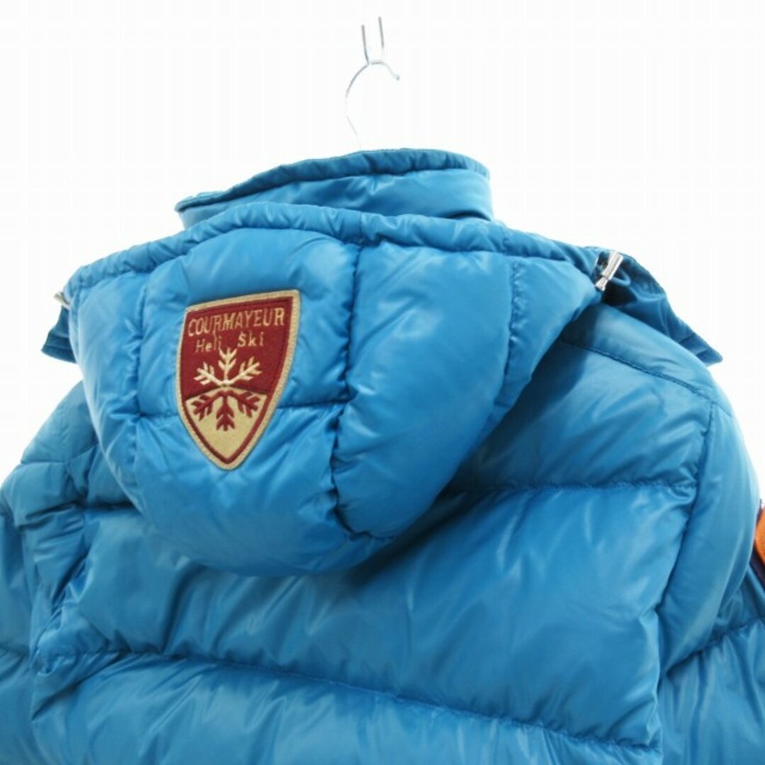 MONCLER - モンクレール ダウンジャケット フード ロゴ ワッペン MONCLER - モンクレール ダウンジャケット フード ロゴ ワッペン