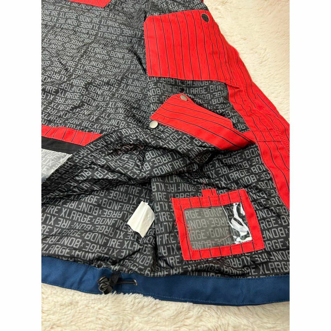 BONFIRE X-LARGE コラボジャケット スノボウェア L パーカーの BONFIRE X-LARGE コラボジャケット スノボウェア L パーカーの