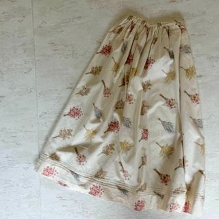 VINTAGE - 70sヴィンテージ 本革牛革 ツギハギスエード スカート VINTAGE - 70sヴィンテージ 本革牛革 ツギハギスエード スカート