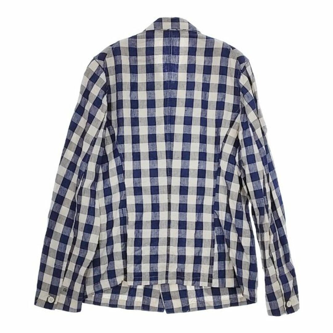 45rpm - 45R/45rpm リネンJACKET 定価63800円 チェック 45rpm - 45R/45rpm リネンJACKET 定価63800円 チェック