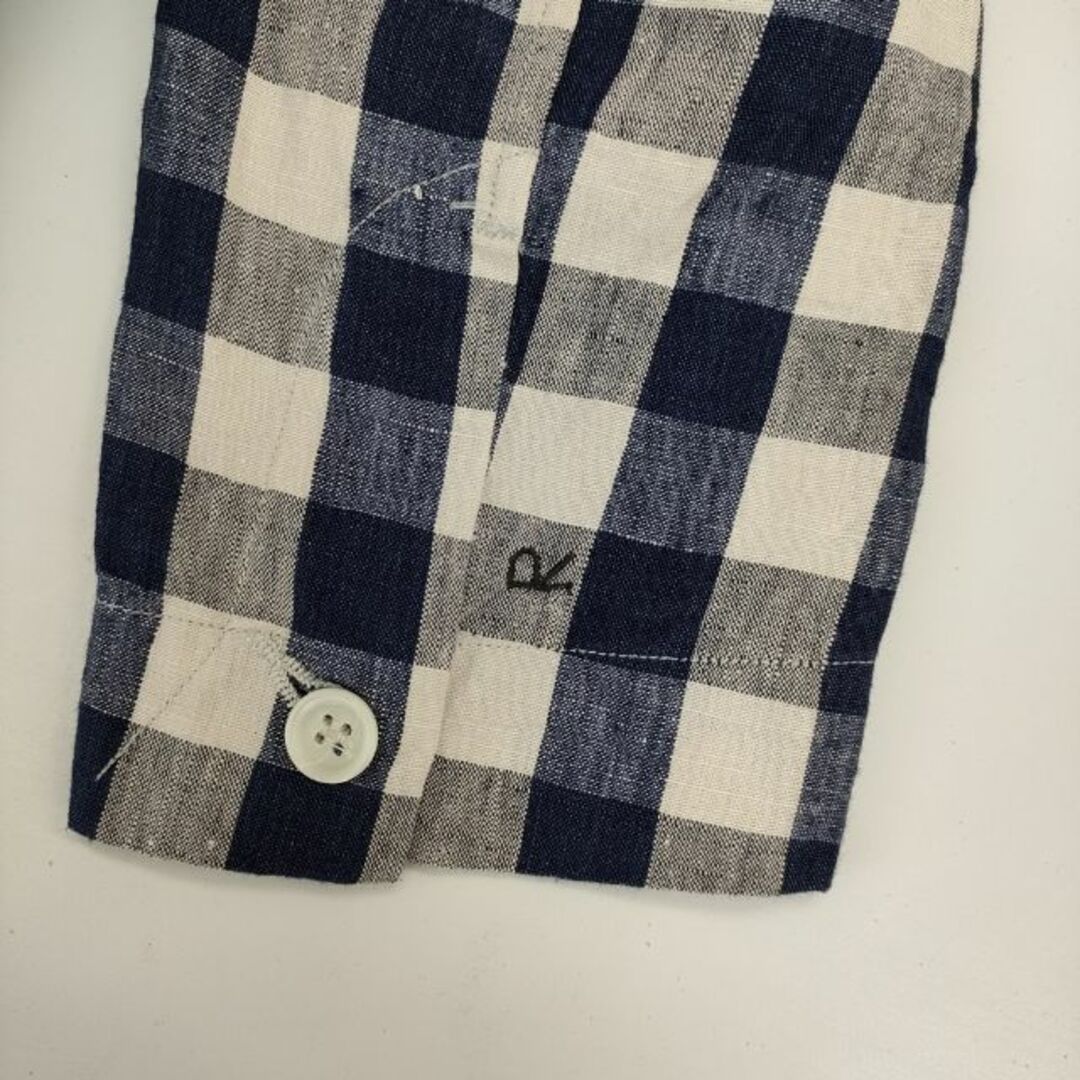 45rpm - 45R/45rpm リネンJACKET 定価63800円 チェック 45rpm - 45R/45rpm リネンJACKET 定価63800円 チェック