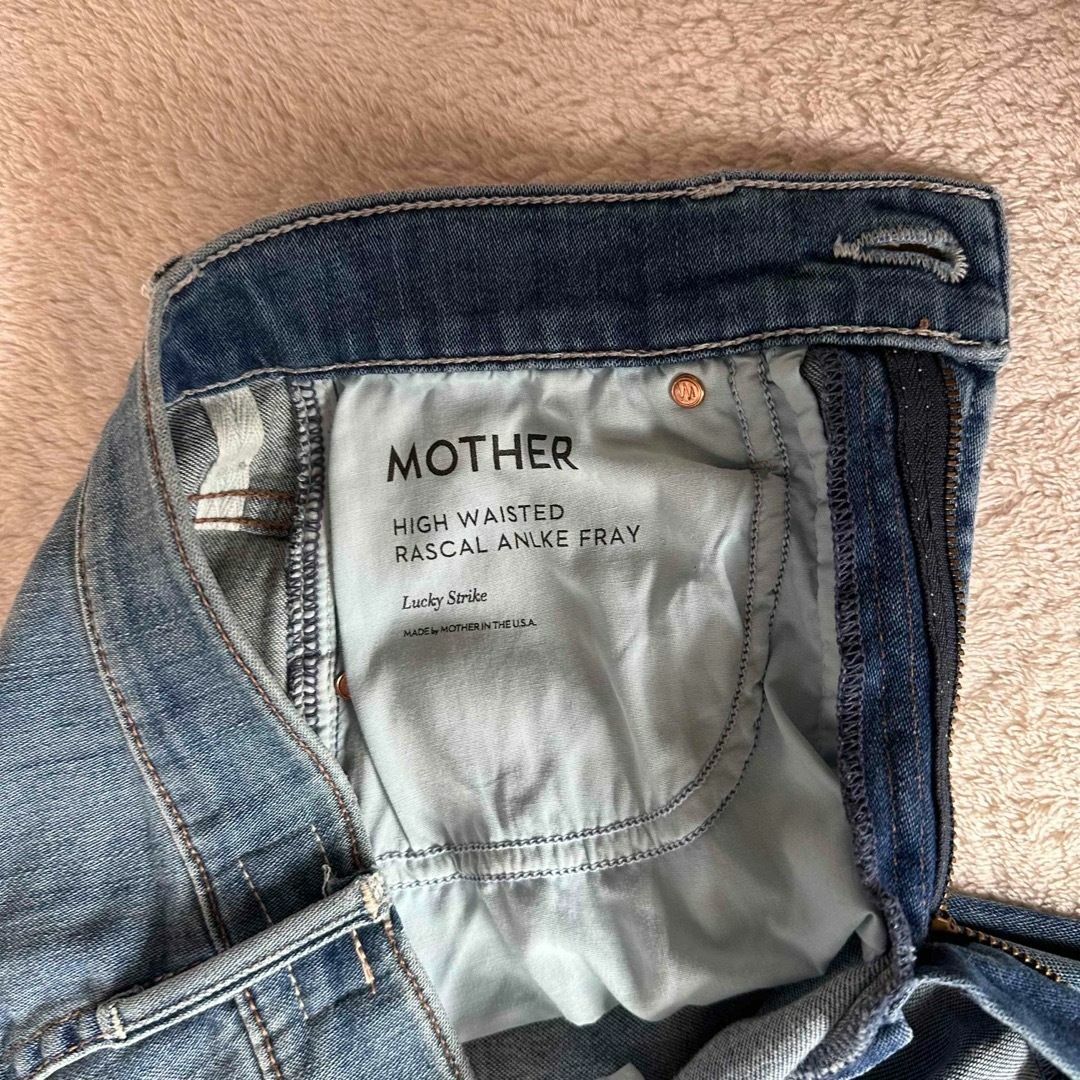 mother - MOTHER マザー デニムパンツ ハイウエスト フレア Ron mother - MOTHER マザー デニムパンツ ハイウエスト フレア Ron