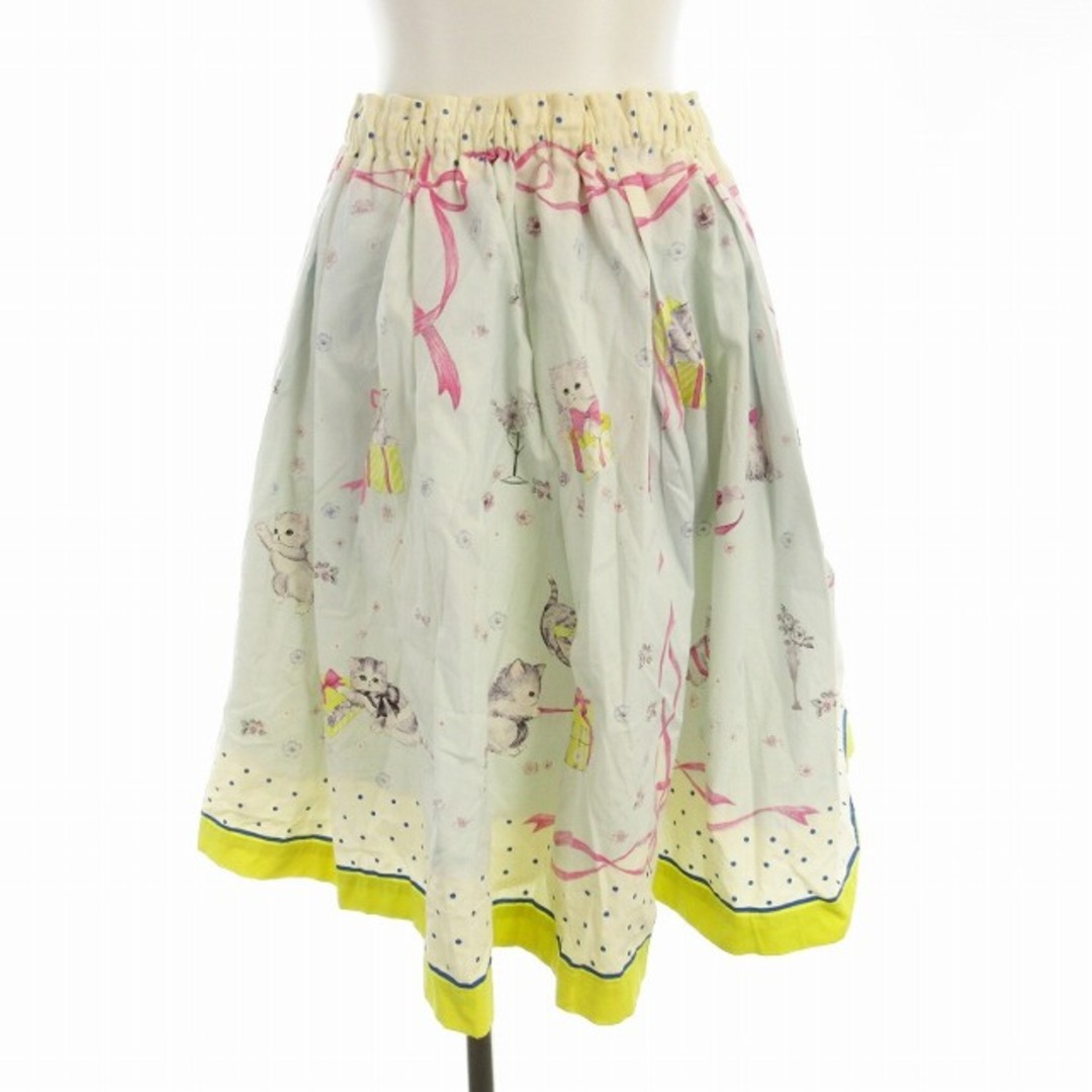 franche lippee - フランシュリッペ フレアスカート ロング 花柄 franche lippee - フランシュリッペ フレアスカート ロング 花柄