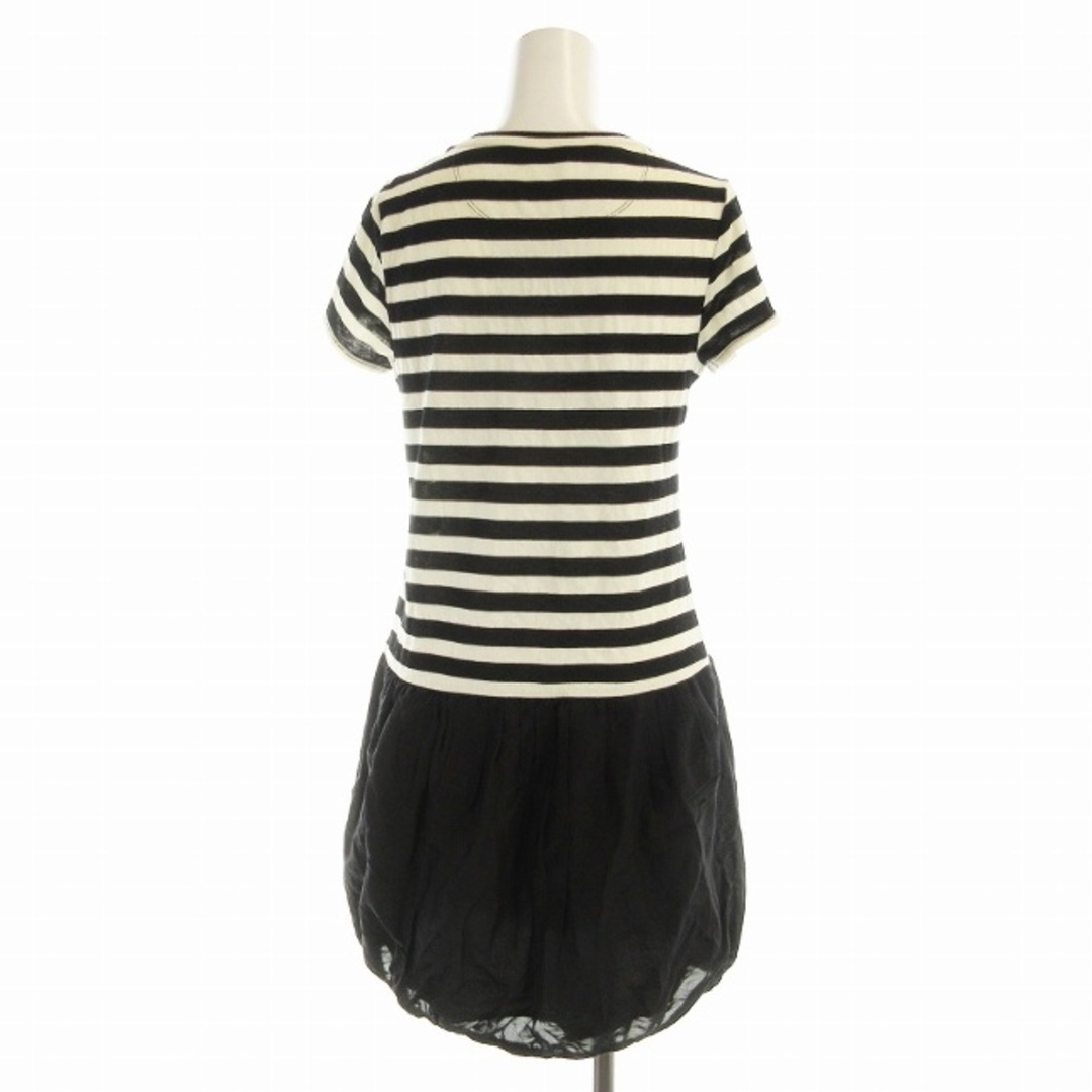 franche lippee - フランシュリッペ ワンピース ひざ丈 ボーダー franche lippee - フランシュリッペ ワンピース ひざ丈 ボーダー