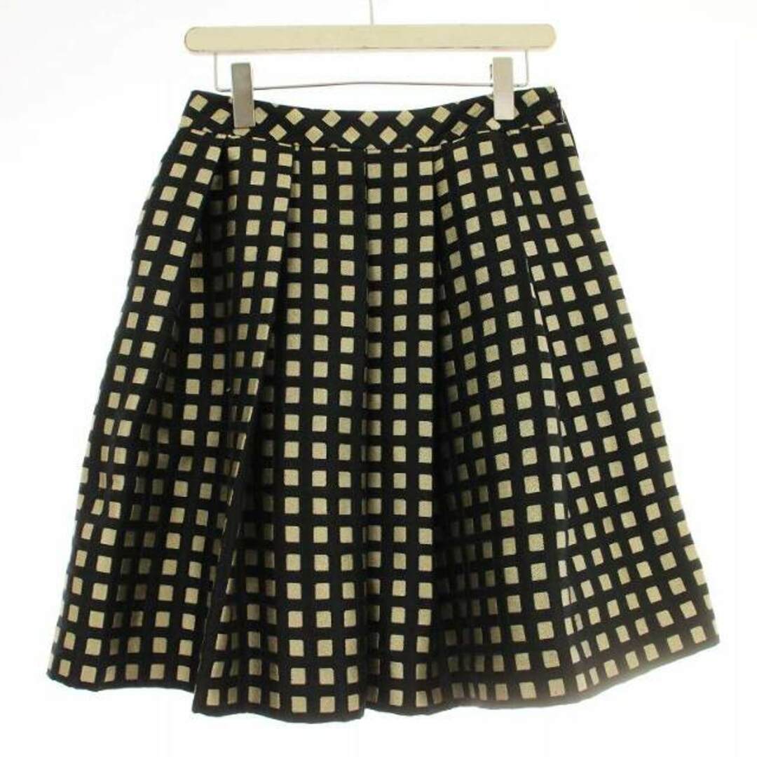 René - ルネ Rene プリーツ スカート ひざ丈 チェック 38 René - ルネ Rene プリーツ スカート ひざ丈 チェック 38