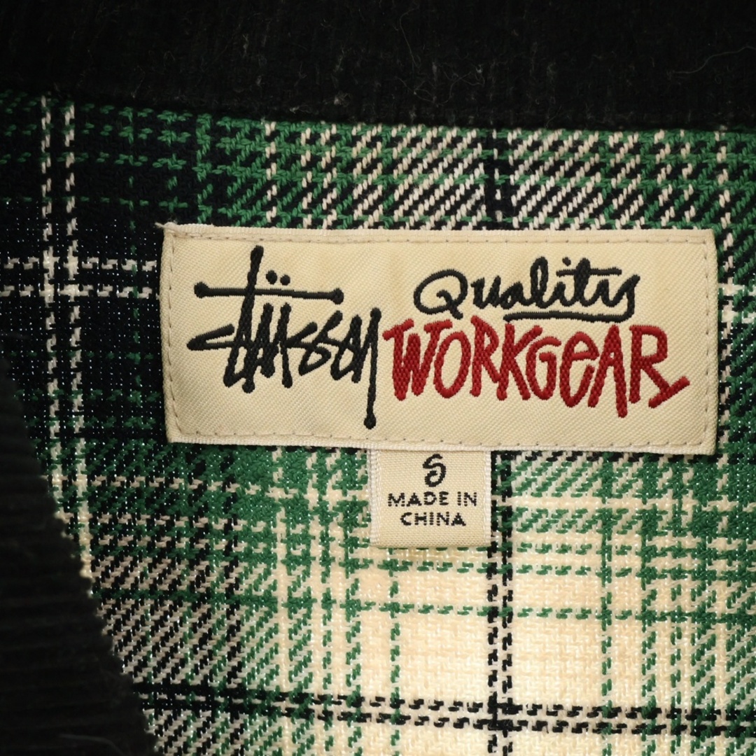 STUSSY - STUSSY ステューシー 21AW FRANK PLAID ZIP L/S SHIRT STUSSY - STUSSY ステューシー 21AW FRANK PLAID ZIP L/S SHIRT