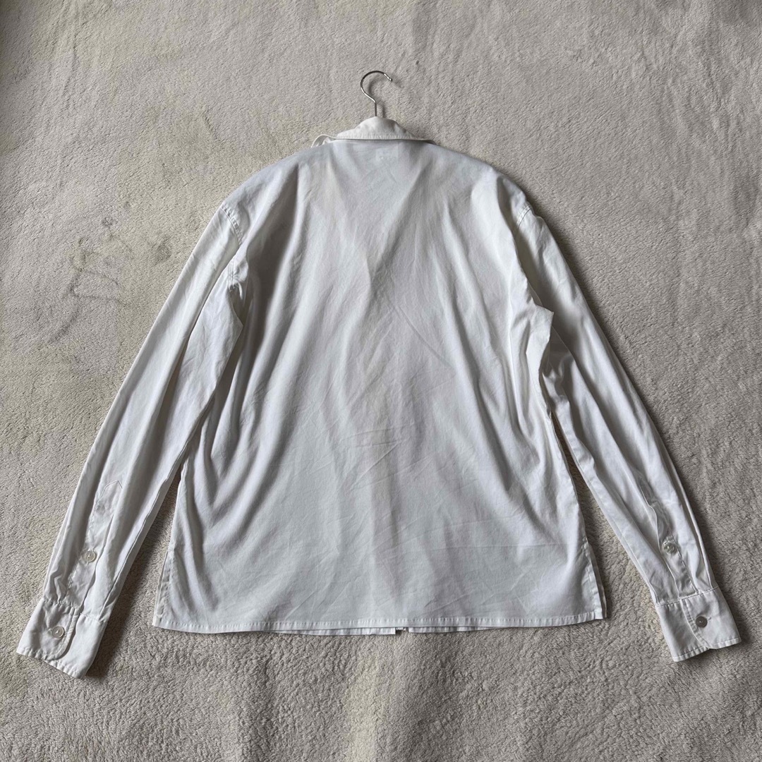 Max Mara - Max Mara マックスマーラ 白タグ 比翼シャツ Max Mara - Max Mara マックスマーラ 白タグ 比翼シャツ