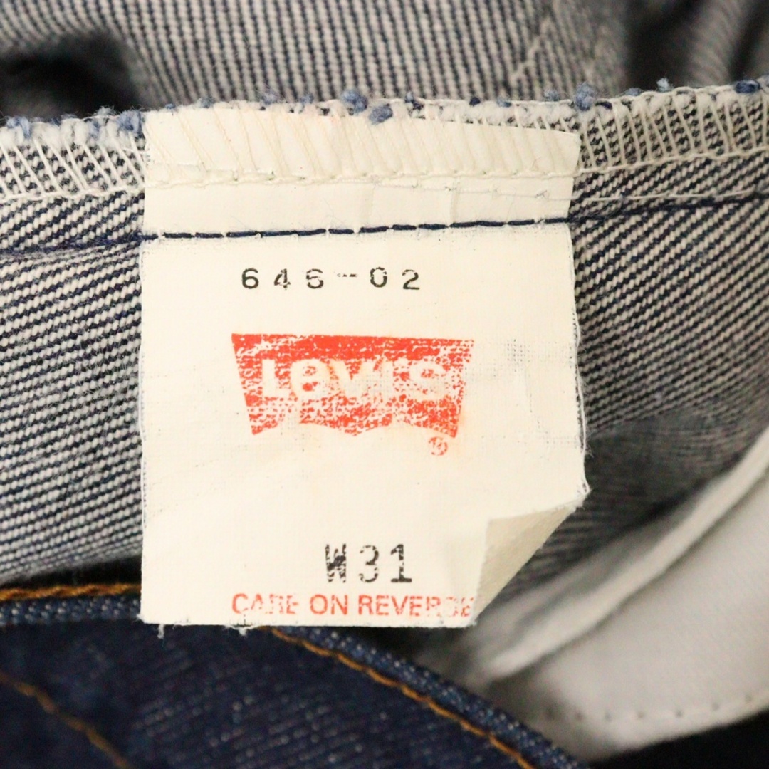 Levi's - Levi's リーバイス 80S VINTAGE 646-02 ヴィンテージ Levi's - Levi's リーバイス 80S VINTAGE 646-02 ヴィンテージ