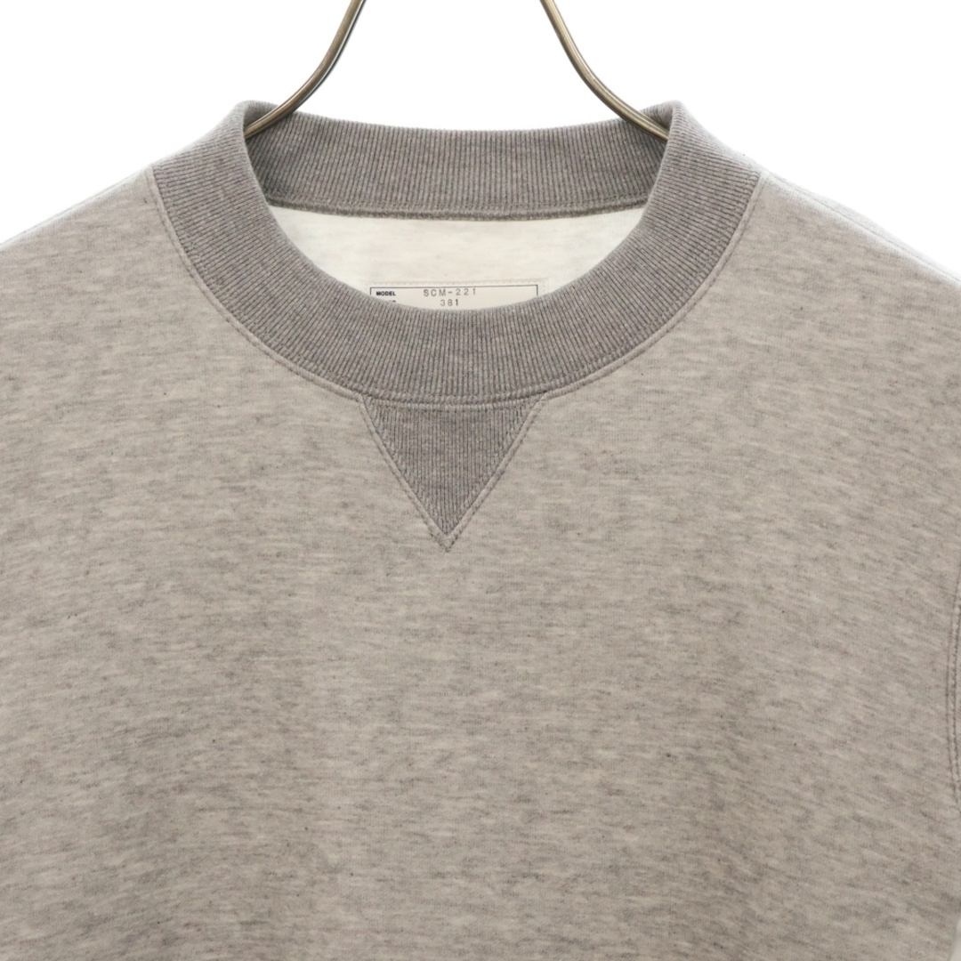 sacai - Sacai サカイ 25SS Sponge Sweat Nylon Twill Pullover sacai - Sacai サカイ 25SS Sponge Sweat Nylon Twill Pullover