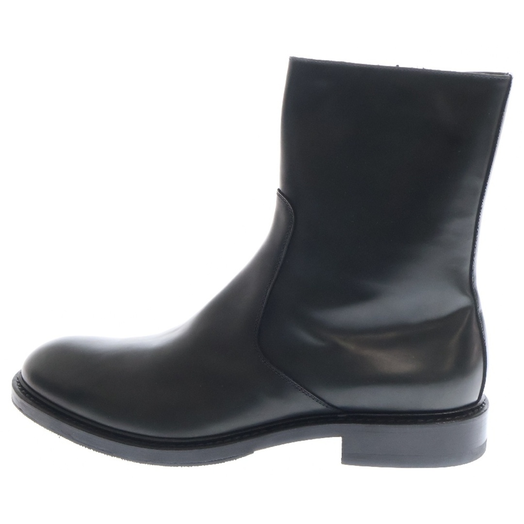 JIL SANDER - JIL SANDER ジルサンダー サイドジップ レザー JIL SANDER - JIL SANDER ジルサンダー サイドジップ レザー