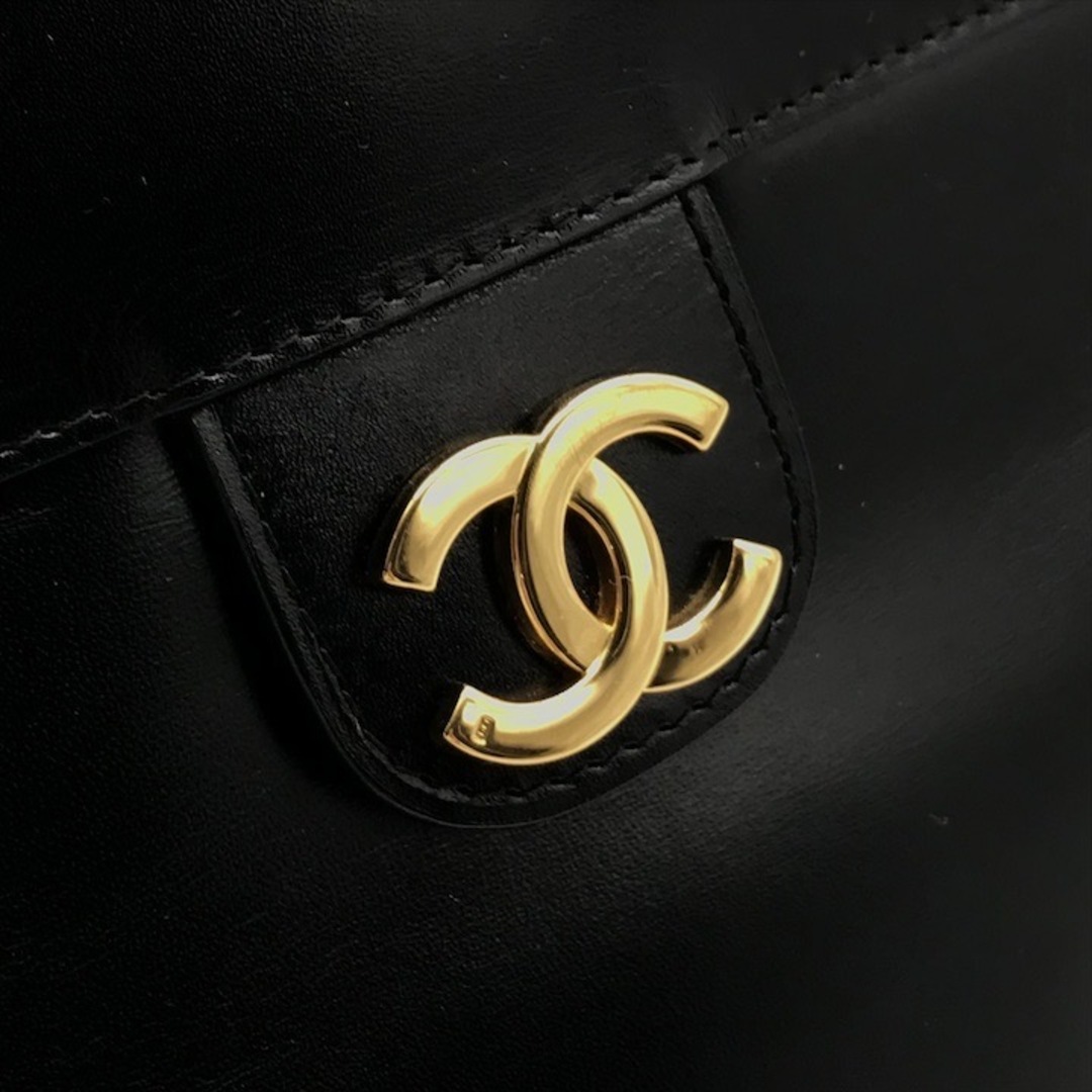 CHANEL - 美品 CHANEL シャネル ココマーク カーフスキン ミニ CHANEL - 美品 CHANEL シャネル ココマーク カーフスキン ミニ