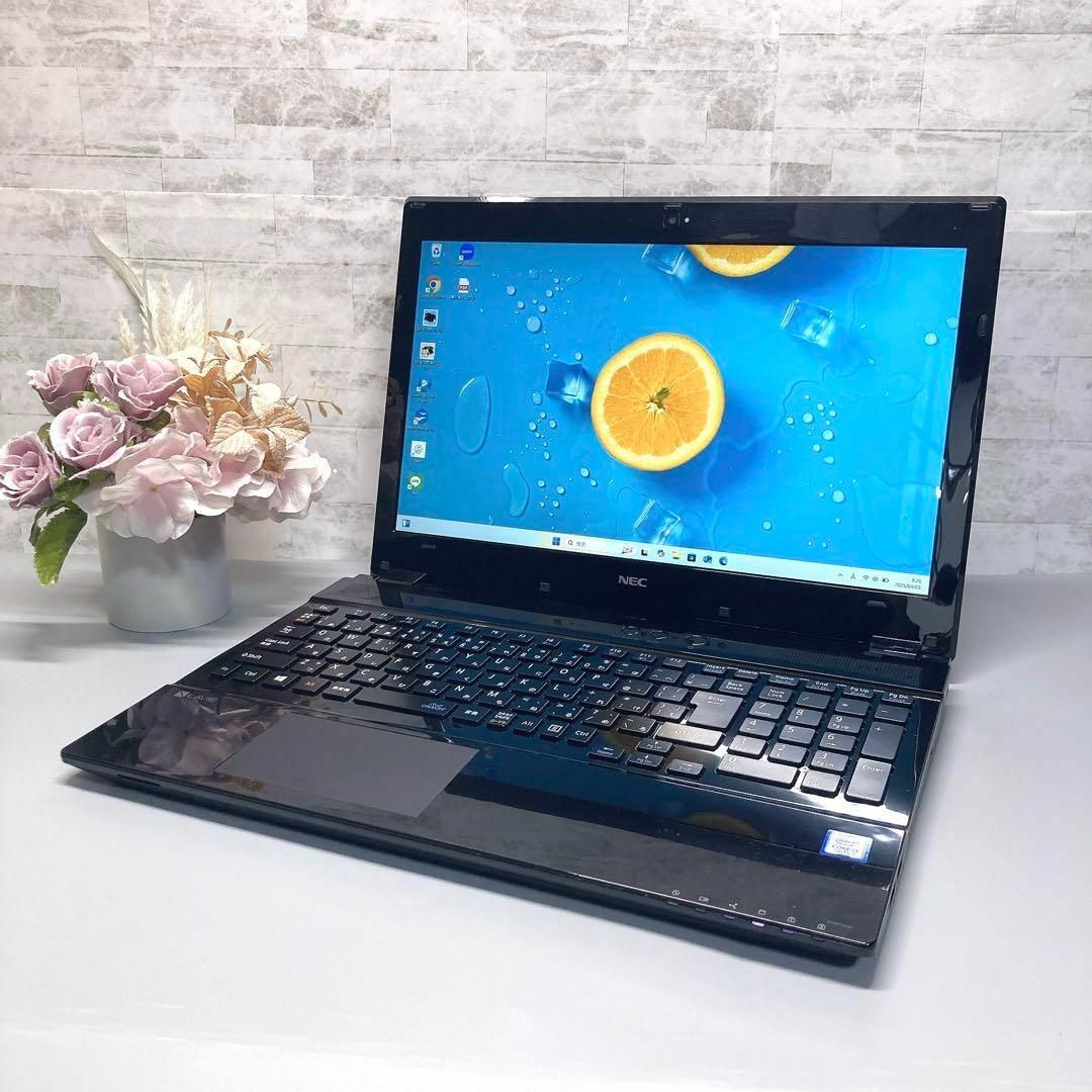 NEC - 大容量SSD500GB✨8GB ブルーレイ NEC ノートパソコン