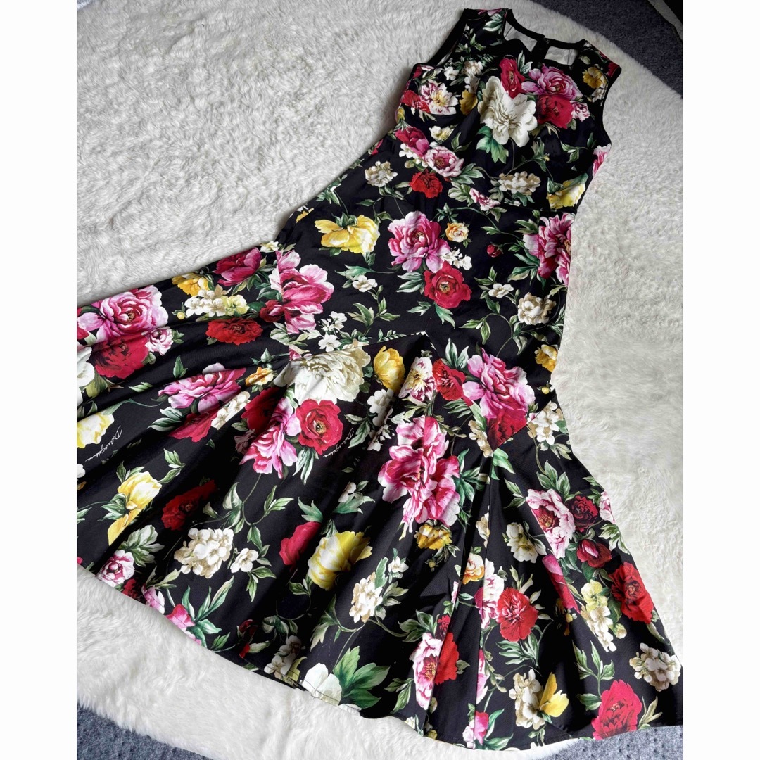 DOLCE&GABBANA - DOLCE & GABBANA マーメイドフラワーロング DOLCE&GABBANA - DOLCE & GABBANA マーメイドフラワーロング