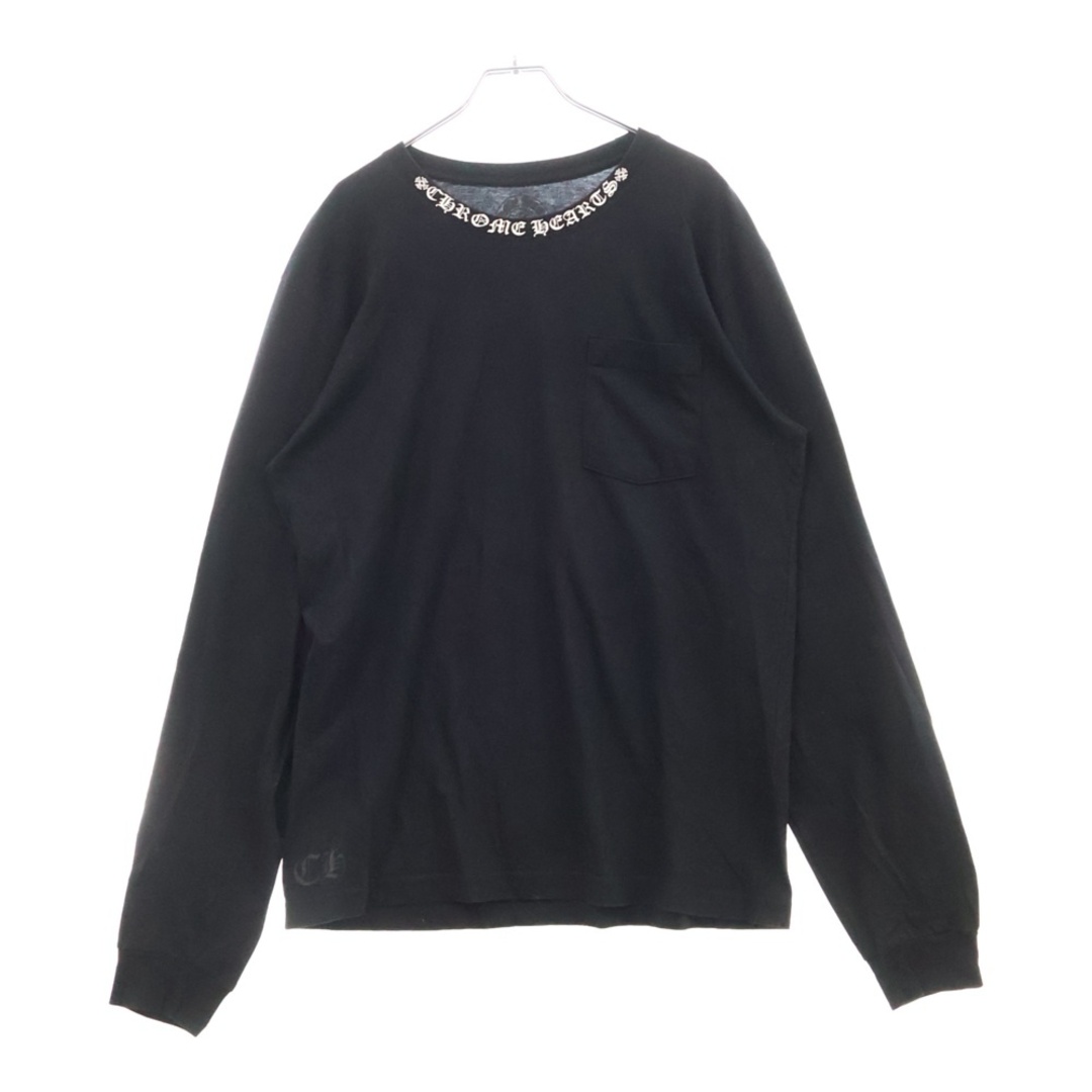 Chrome Hearts - CHROME HEARTS クロムハーツ CH LS ネックロゴ Chrome Hearts - CHROME HEARTS クロムハーツ CH LS ネックロゴ